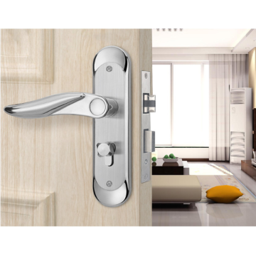 Stainless steel lock household installation handle lock external door lock